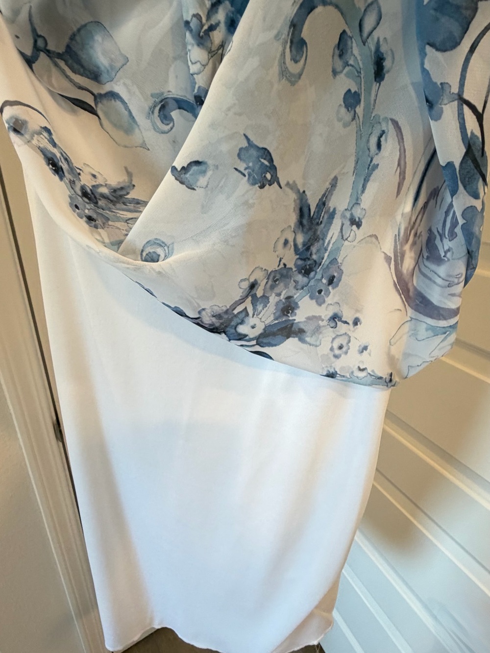Floral Sleeveless Connected Apparel Dress - Picture 4 of 6